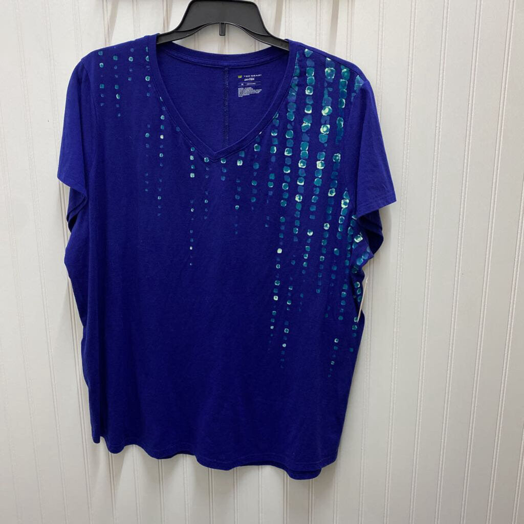 V NECK SHORT SLEEVED