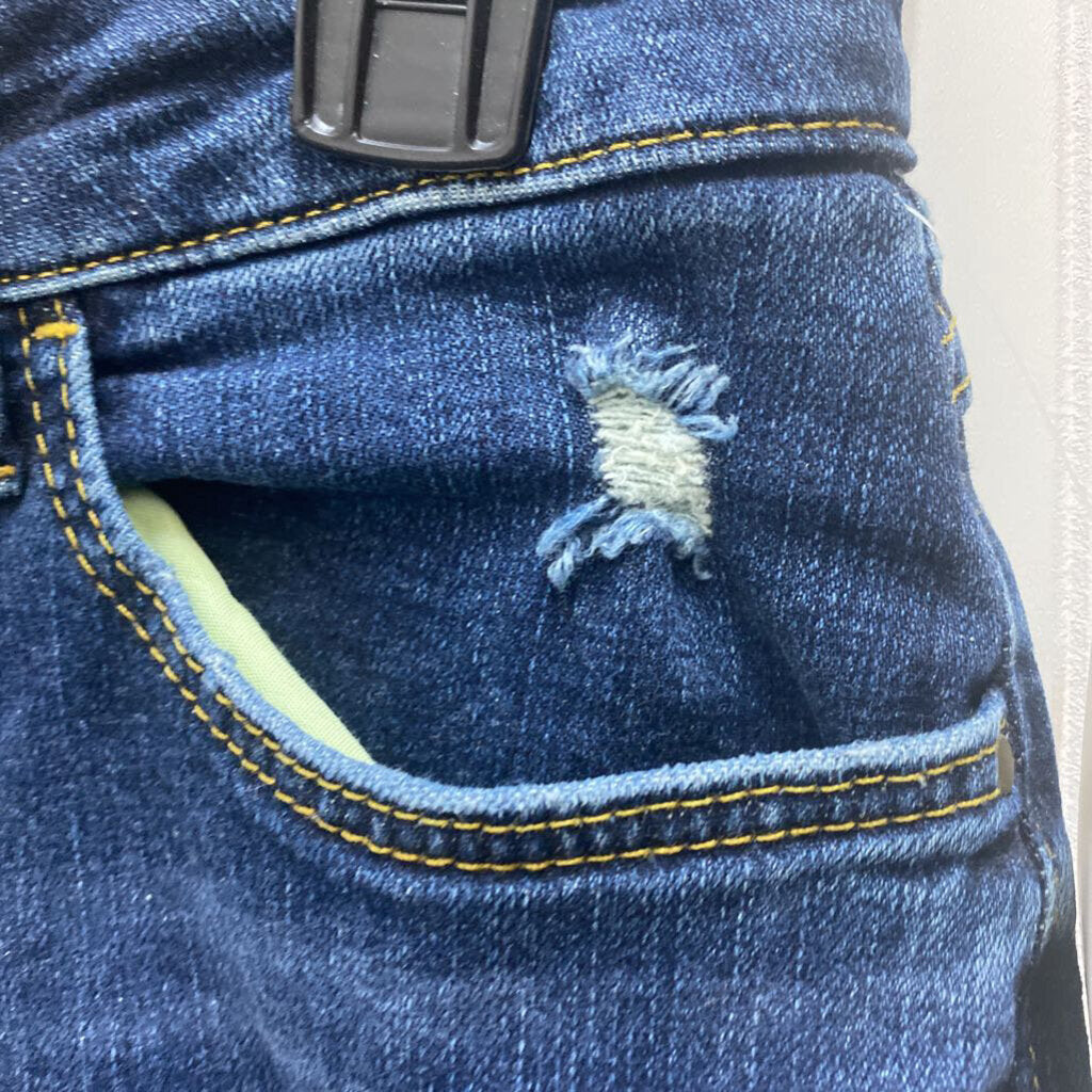HIGH RISE CROP JEANS
