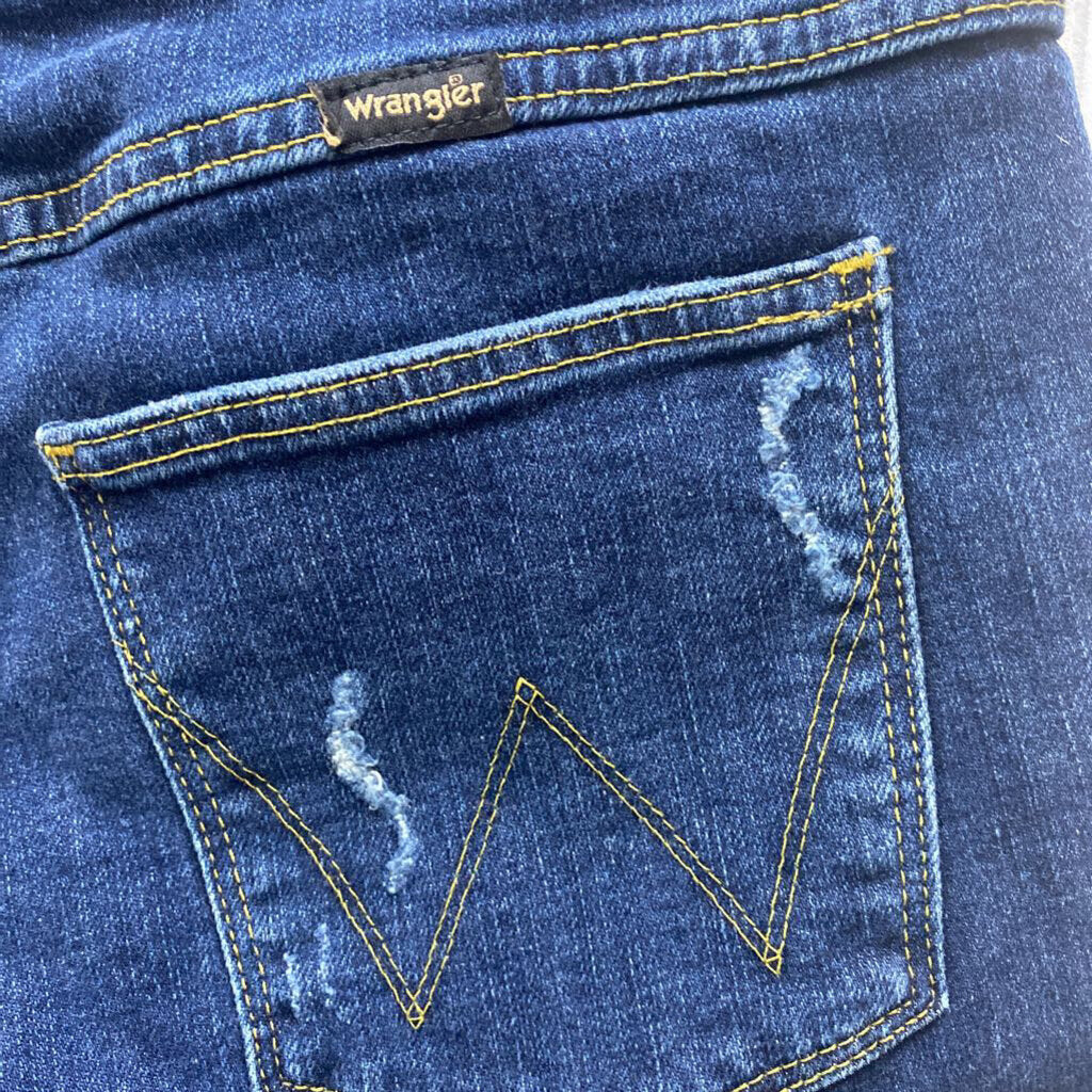 HIGH RISE CROP JEANS