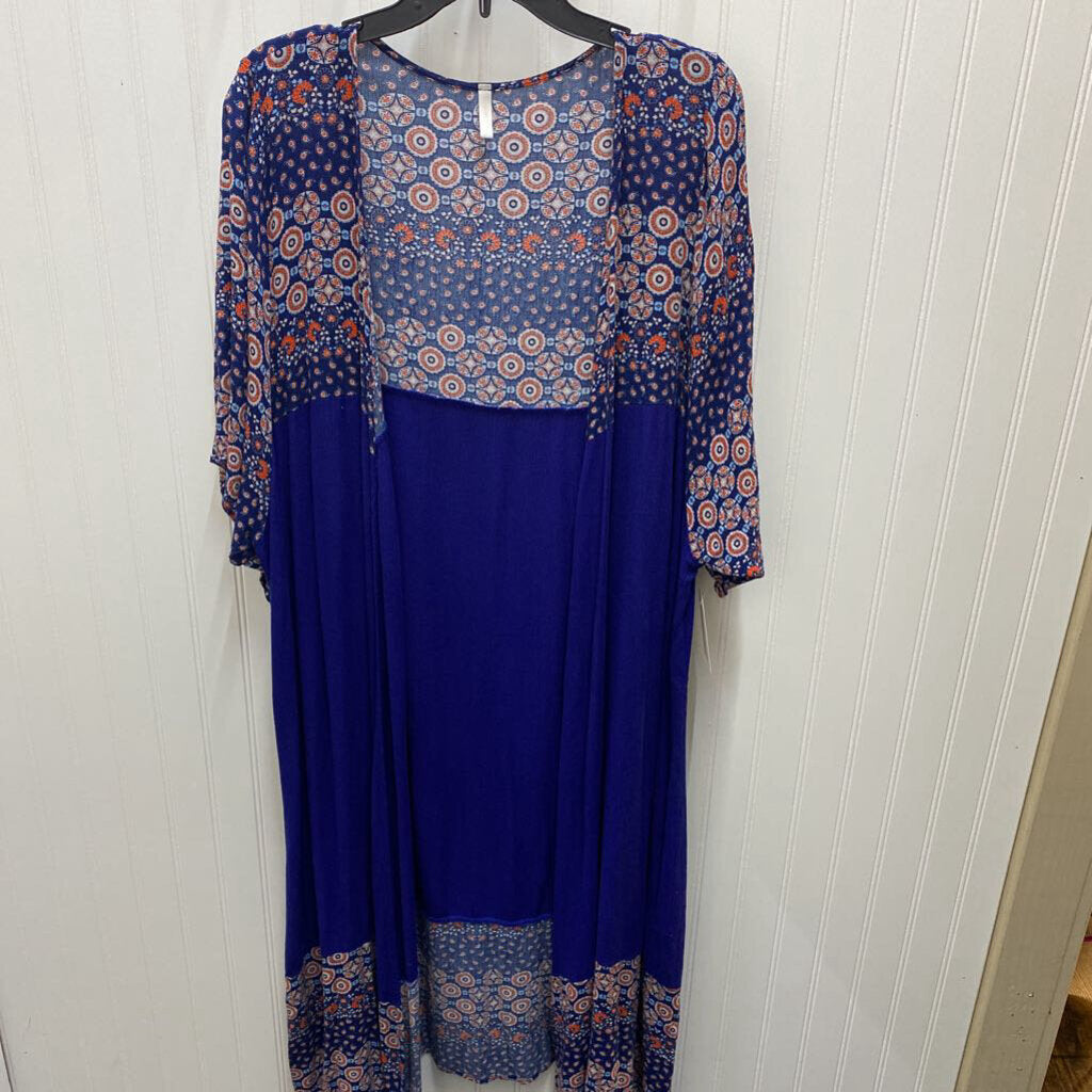 SHORT SLEEVE OPEN FRONT CARDIGAN