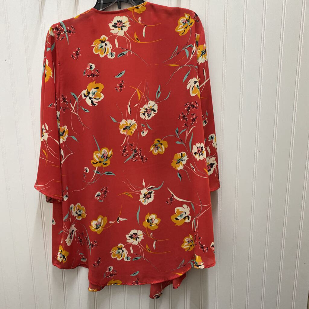 LONG SLEEVE SHEER CARDIGAN