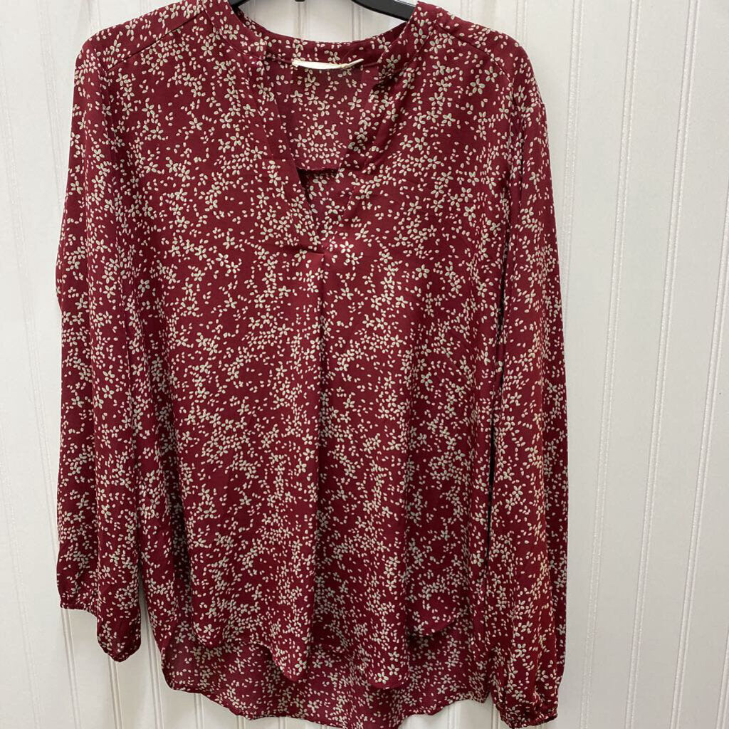 LONG SLEEVE SHEER BLOUSE