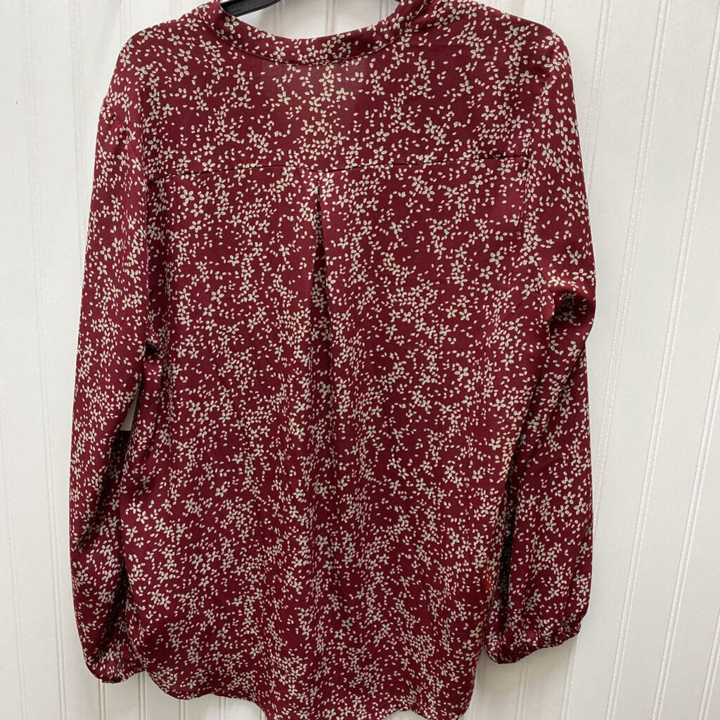 LONG SLEEVE SHEER BLOUSE