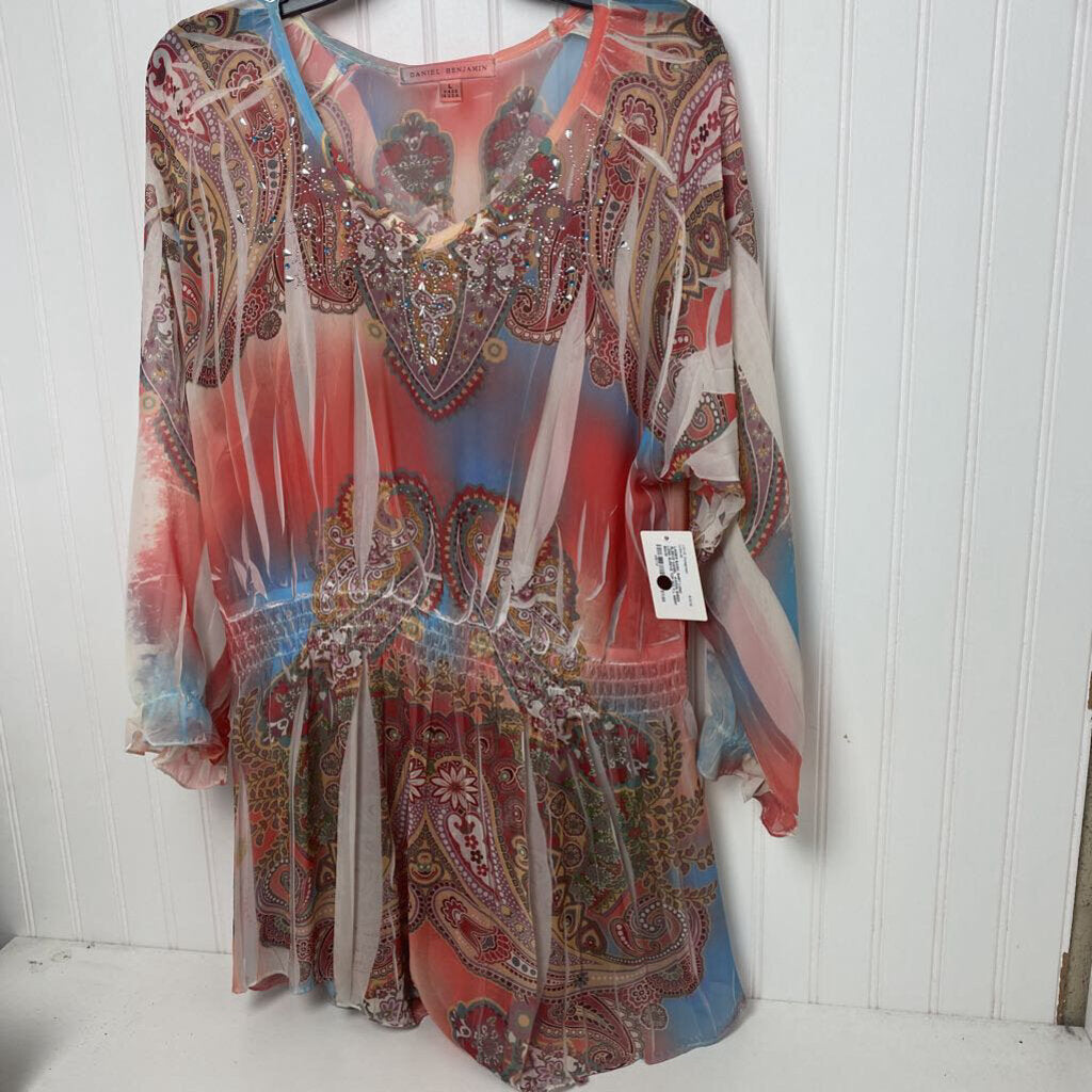 SHEER LONG SLEEVE TOP