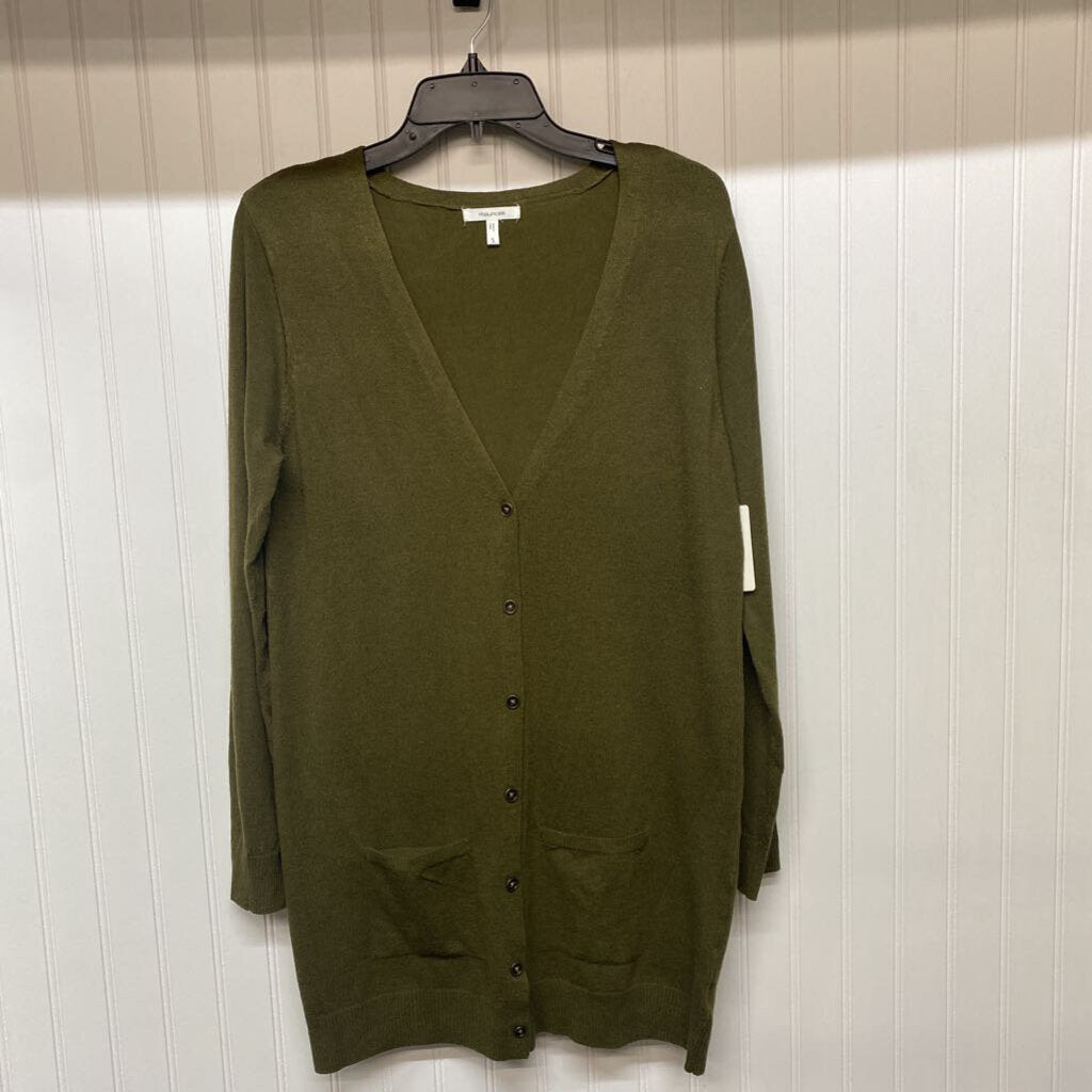 LONG BUTTON DOEN CARDIGAN