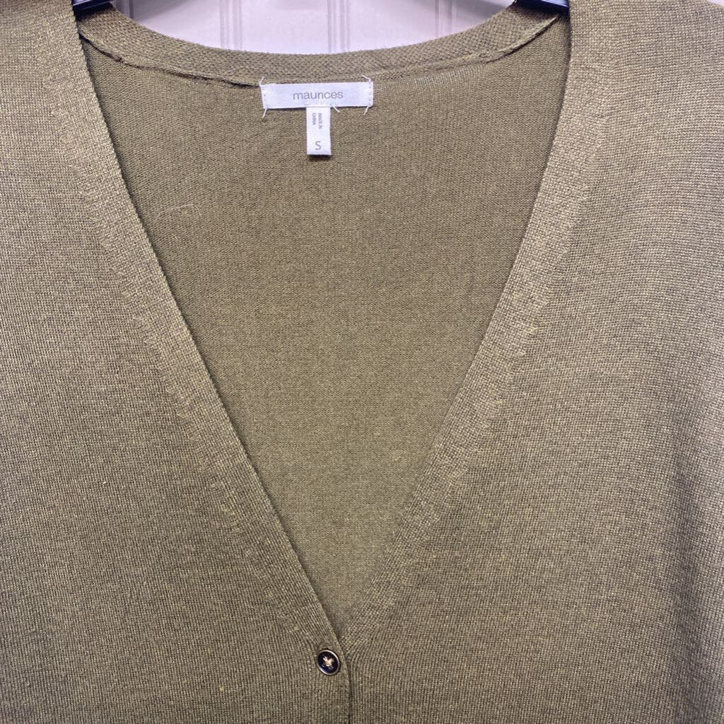 LONG BUTTON DOEN CARDIGAN