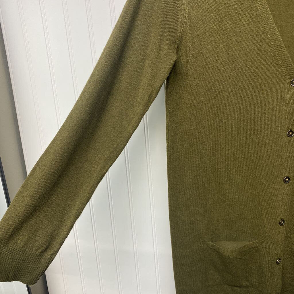 LONG BUTTON DOEN CARDIGAN