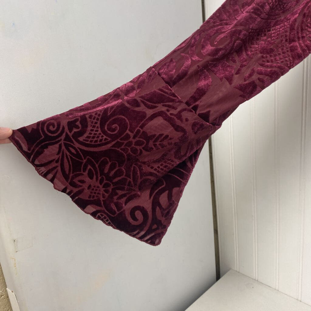 THIN VELOUR LONG SLEEVED