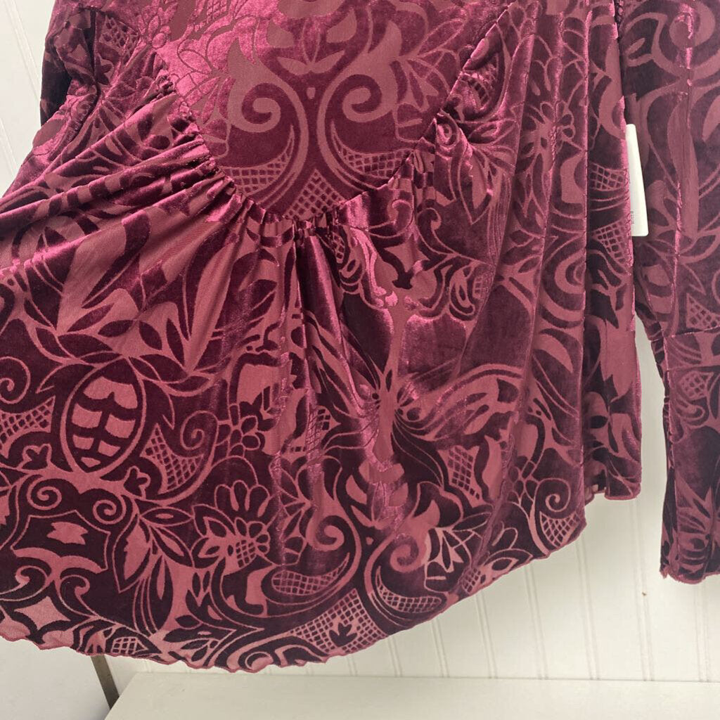 THIN VELOUR LONG SLEEVED