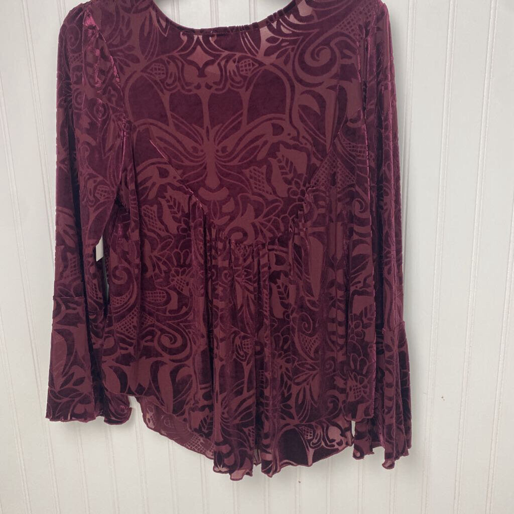 THIN VELOUR LONG SLEEVED