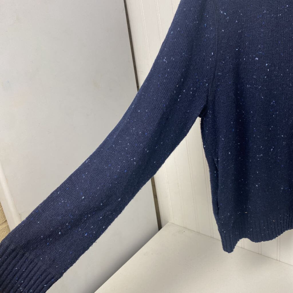 4 BUTTON T NECK SWEATER