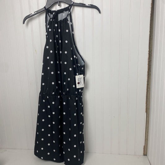 SHORT POKLKA DOT DRESS