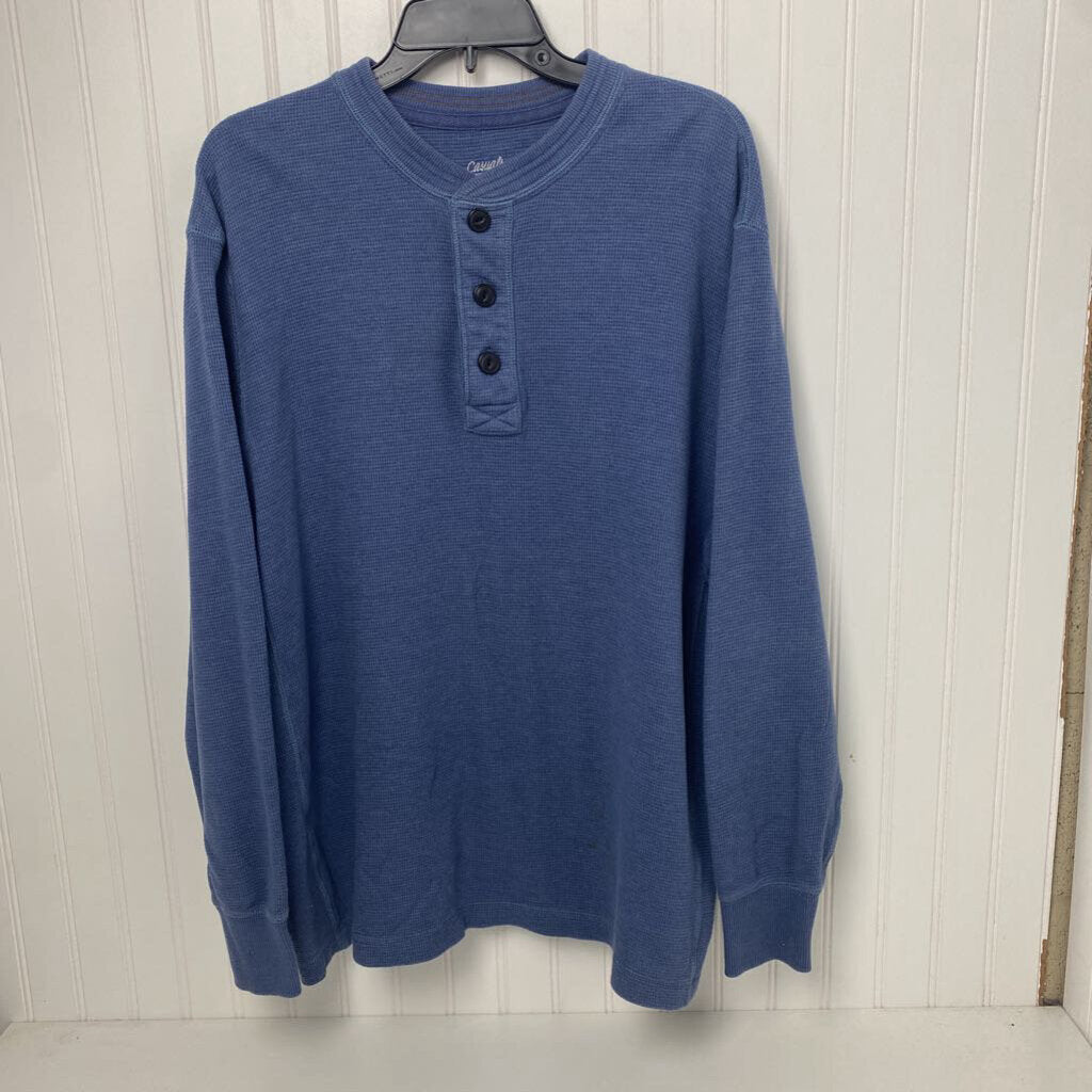 LONG SLEEVED HENLEY