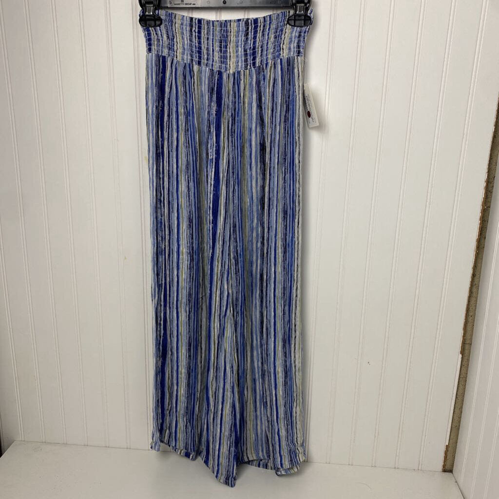 ELASTIC WAIST PLAZO PANTS