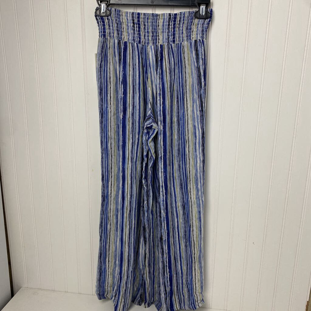 ELASTIC WAIST PLAZO PANTS