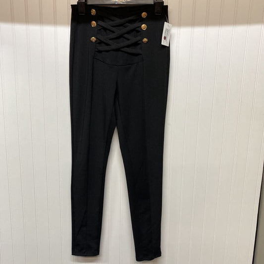 DRESS PANTS WITH GOLD BUTTONS