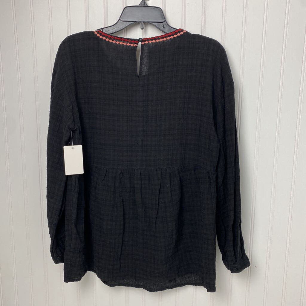 EMBROIDERED LONG SLEEVED