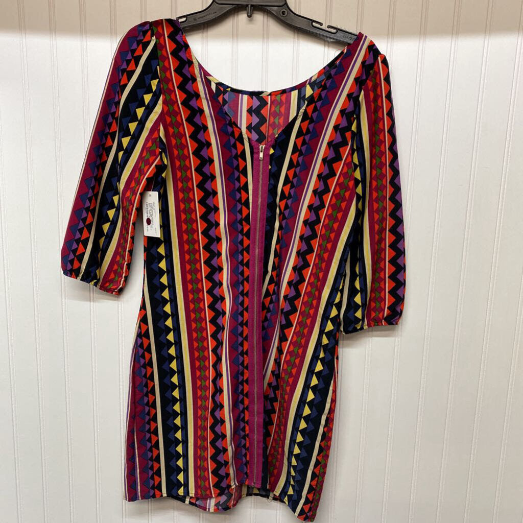 LONG SLEEVED SHORT DRESS