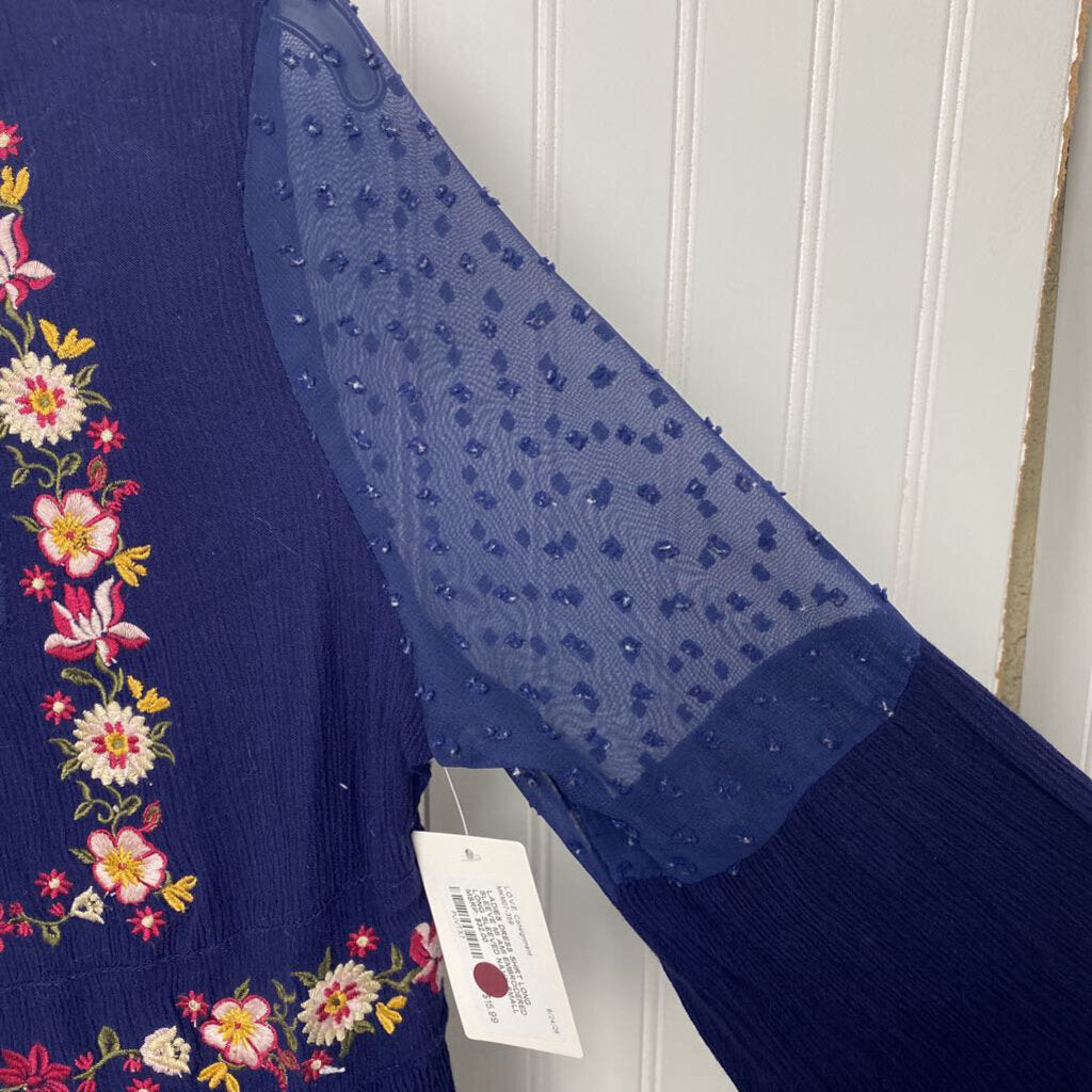 EMBROIDERED LONG SLEEVED
