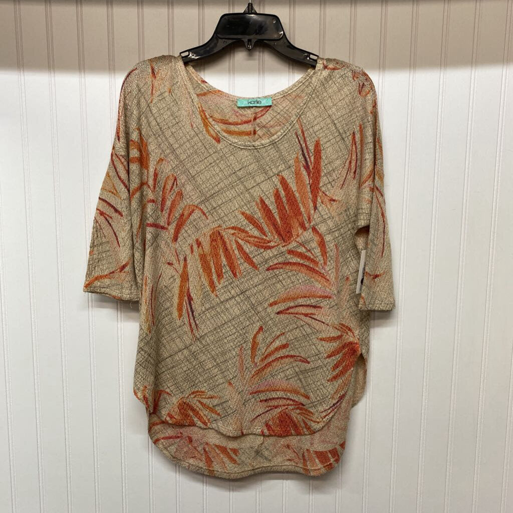 3/4 SLEEVED TOP