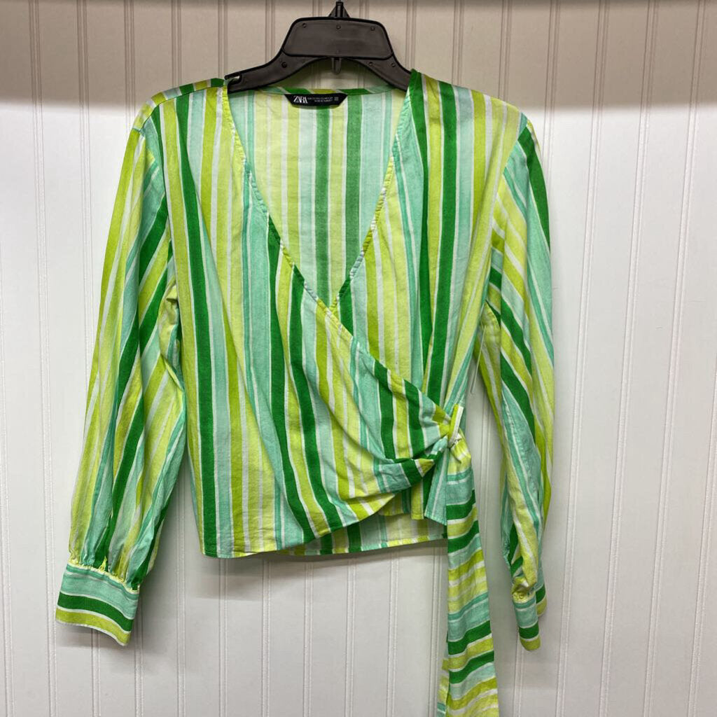 WRAP AROUND LONG SLEEVED