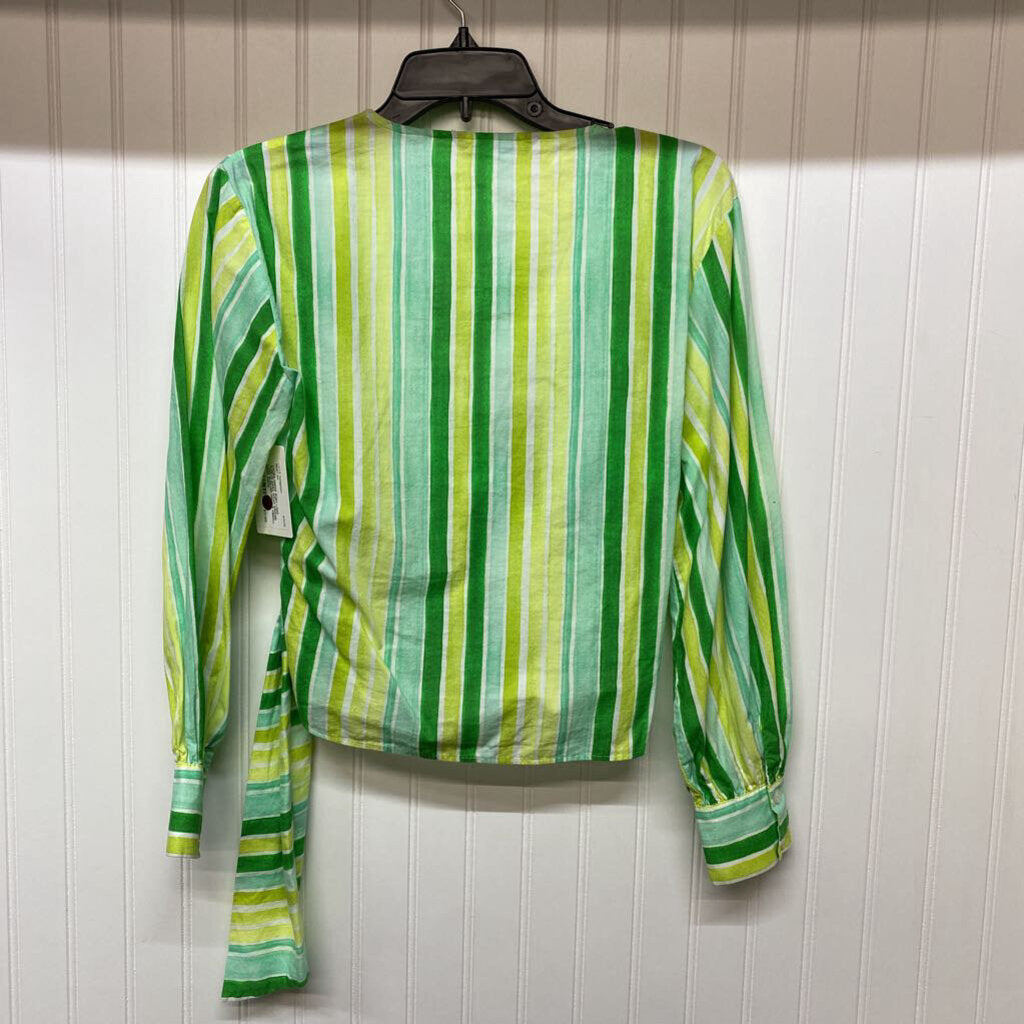 WRAP AROUND LONG SLEEVED