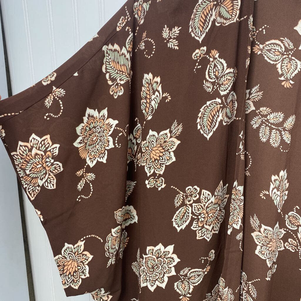 *SHORT SLEEVE OPEN FRONT CARDIGAN
