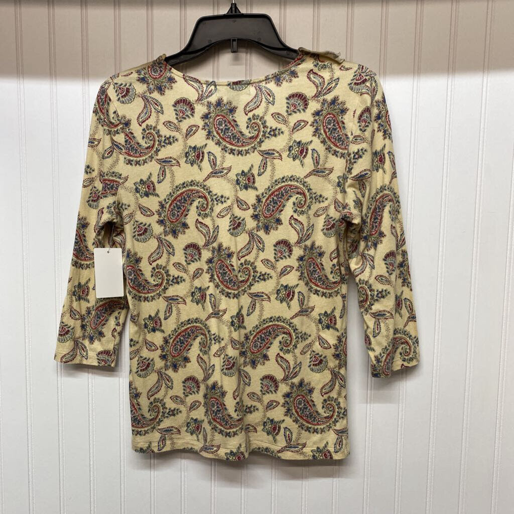 RUFFLED NECK LONG SLEEVED