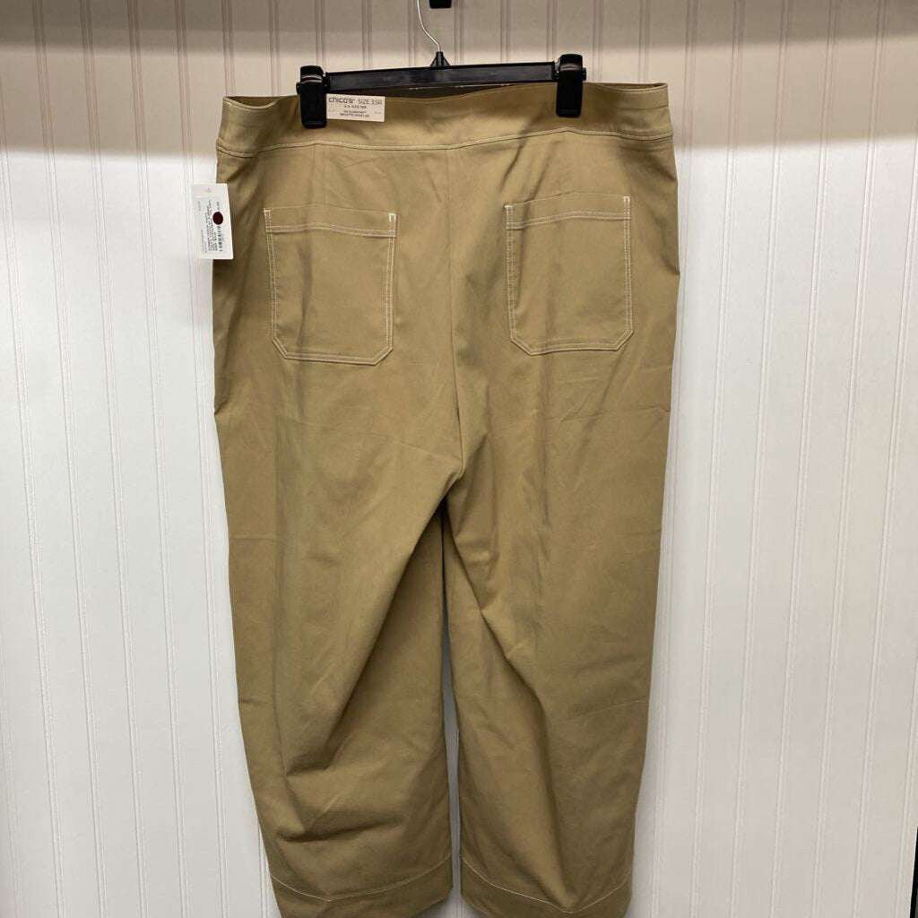 *CHICOS SO SLIMMING WIDE LEGTROUSEROS