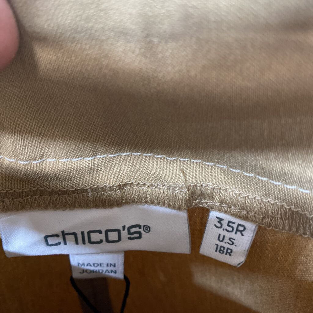 *CHICOS SO SLIMMING WIDE LEGTROUSEROS