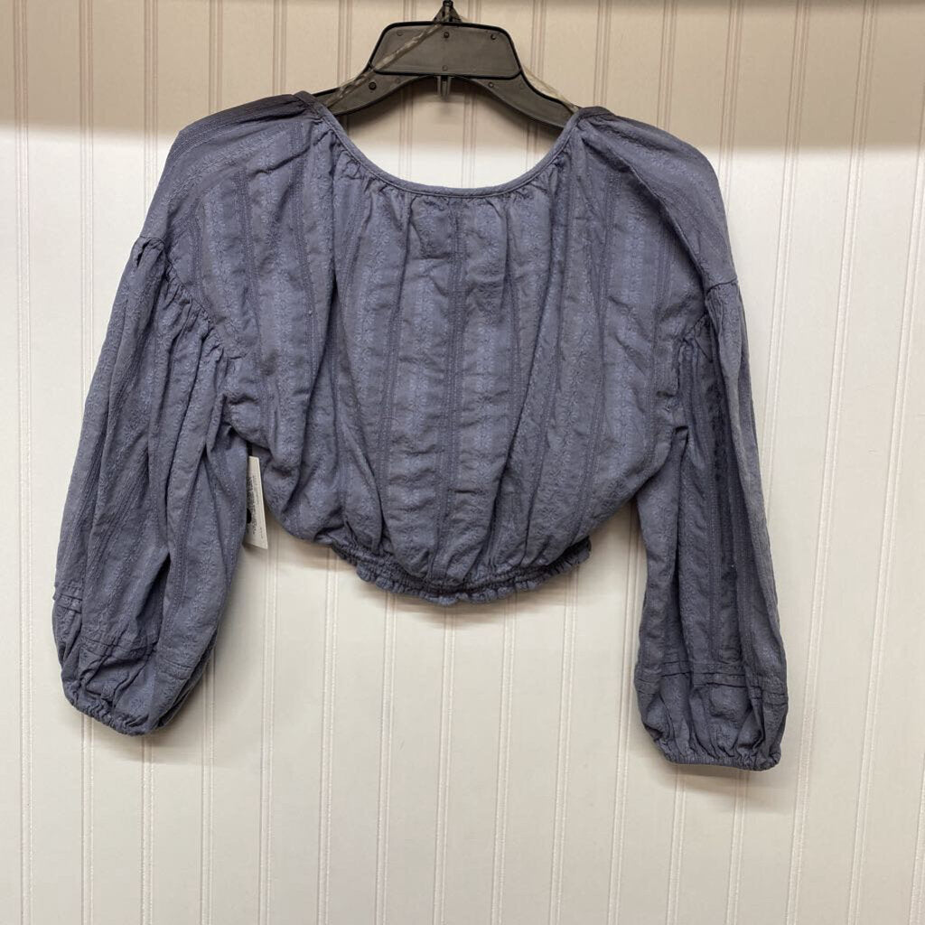 LONG SLEEVED CROP TOP