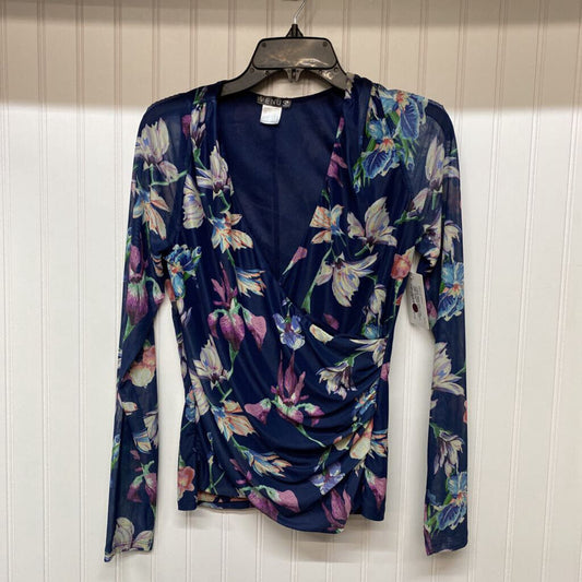 FLORAL SHEAR LONG SLEEVED