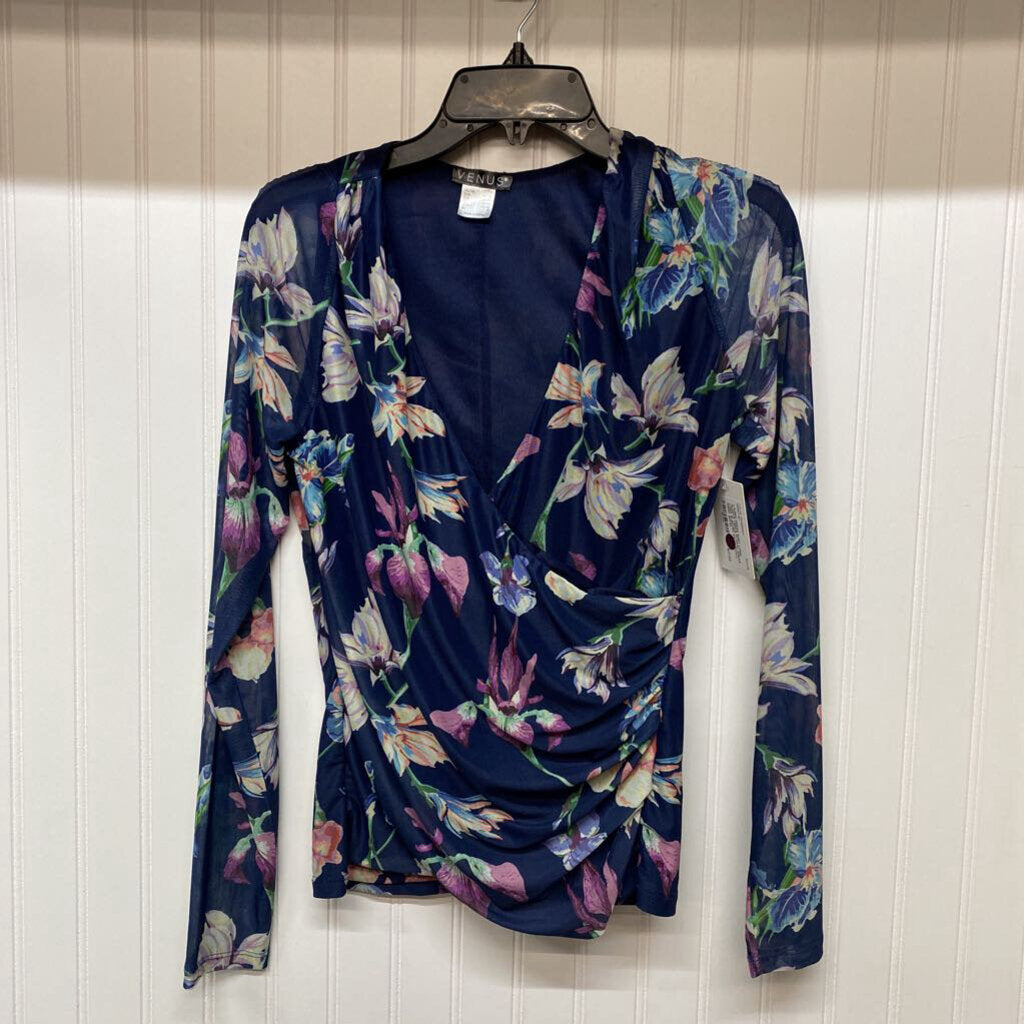 FLORAL SHEAR LONG SLEEVED