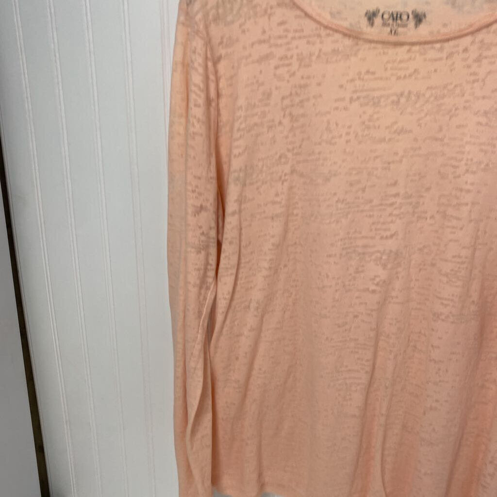 LONG SLEEVE KNIT TOP