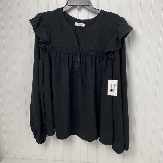 RUFFLED LONG SLEEVED