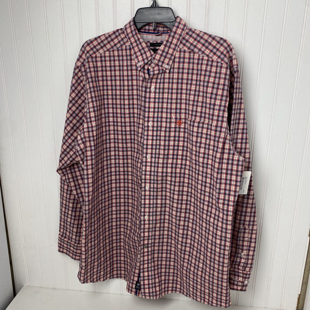 PLAID BUTTON DOWN