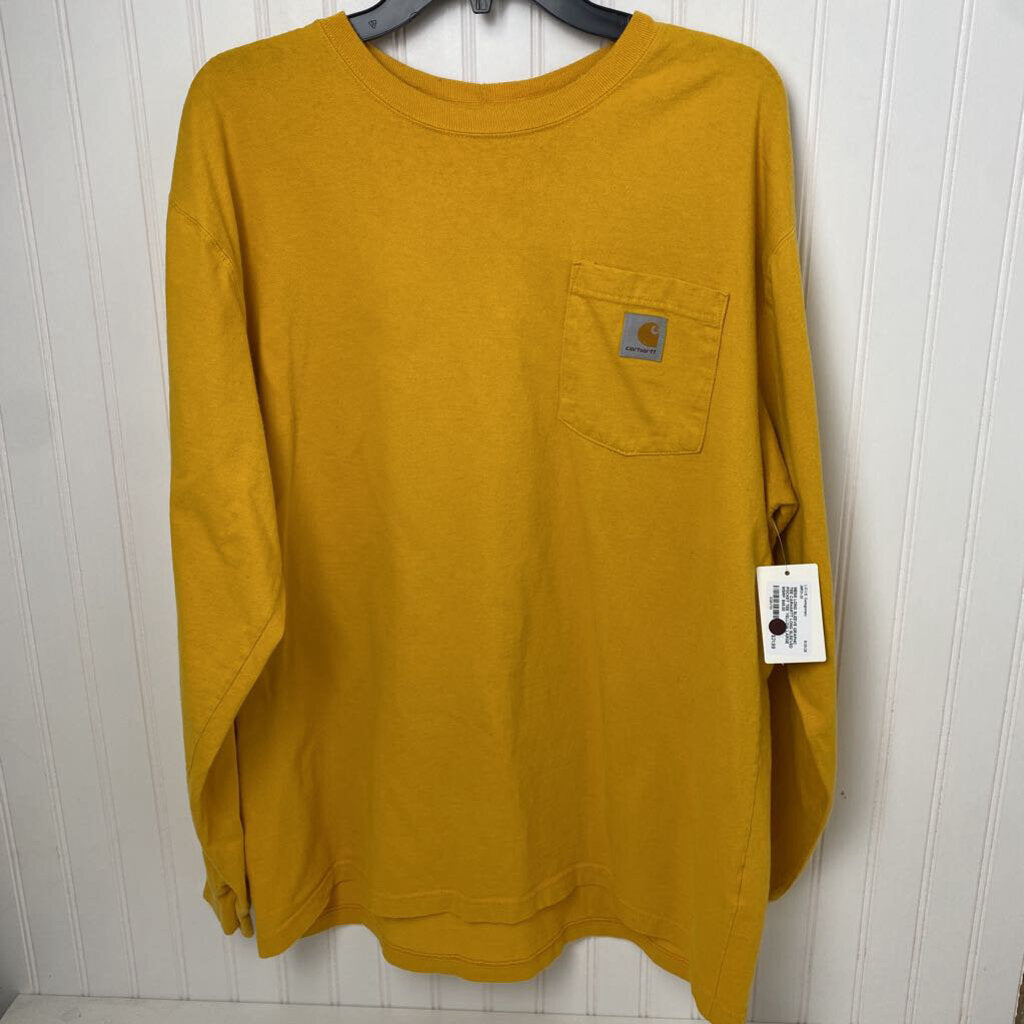 LONG SLEEVED POCKET TEE