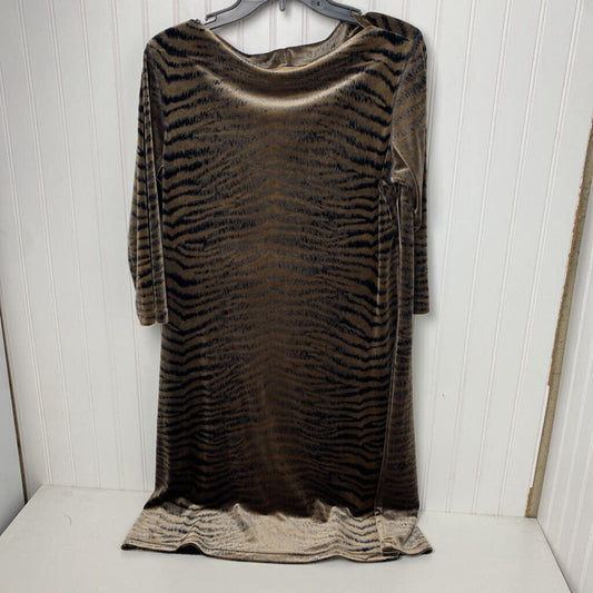 VELOUR LONG SLEEVED DRESS