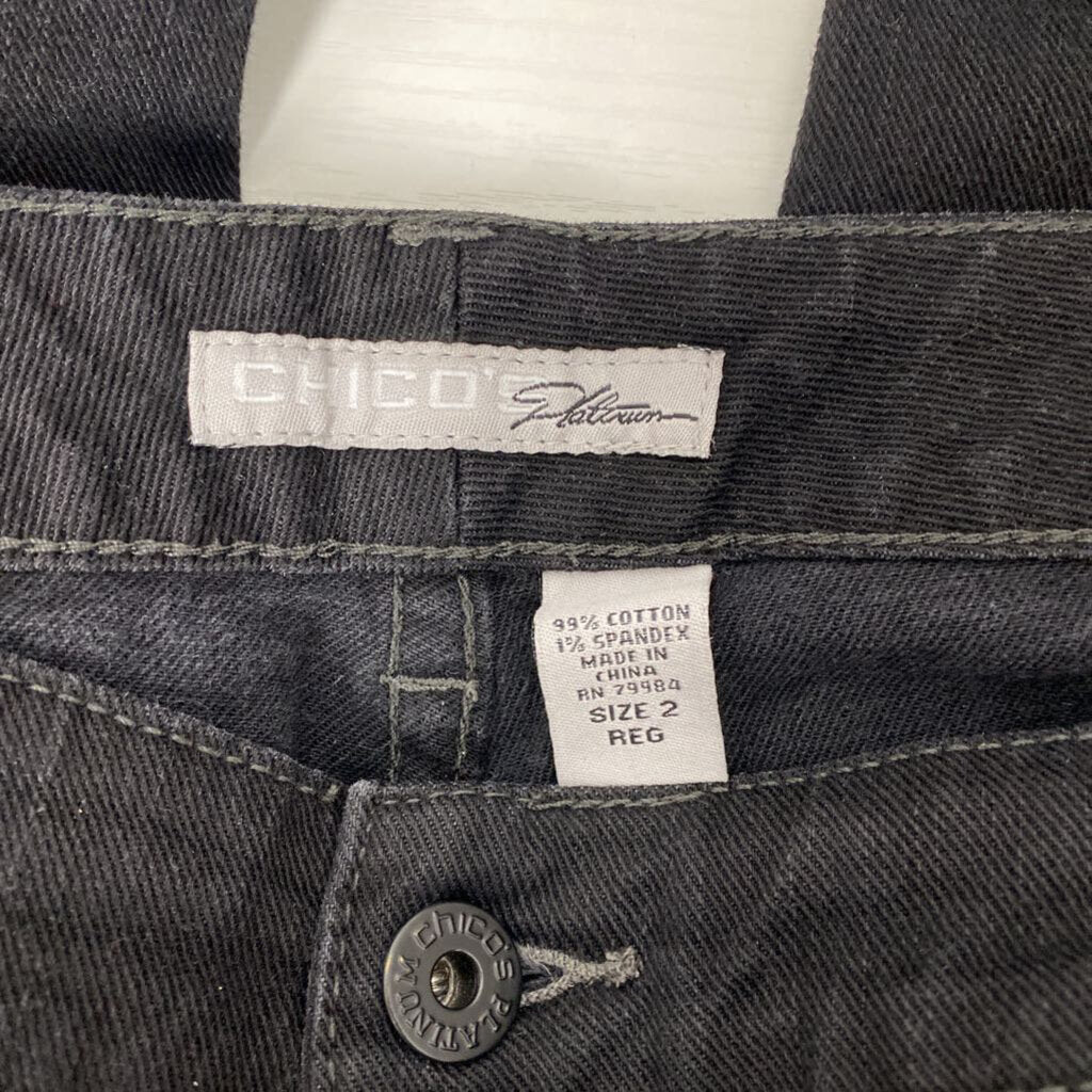 LADIES BLACK JEANS