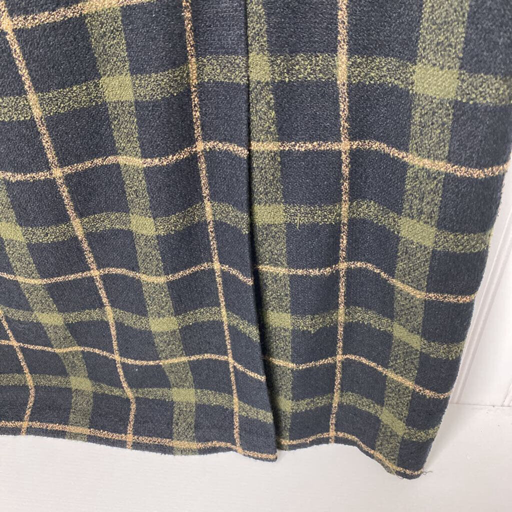 LONG PLAID SKIRT