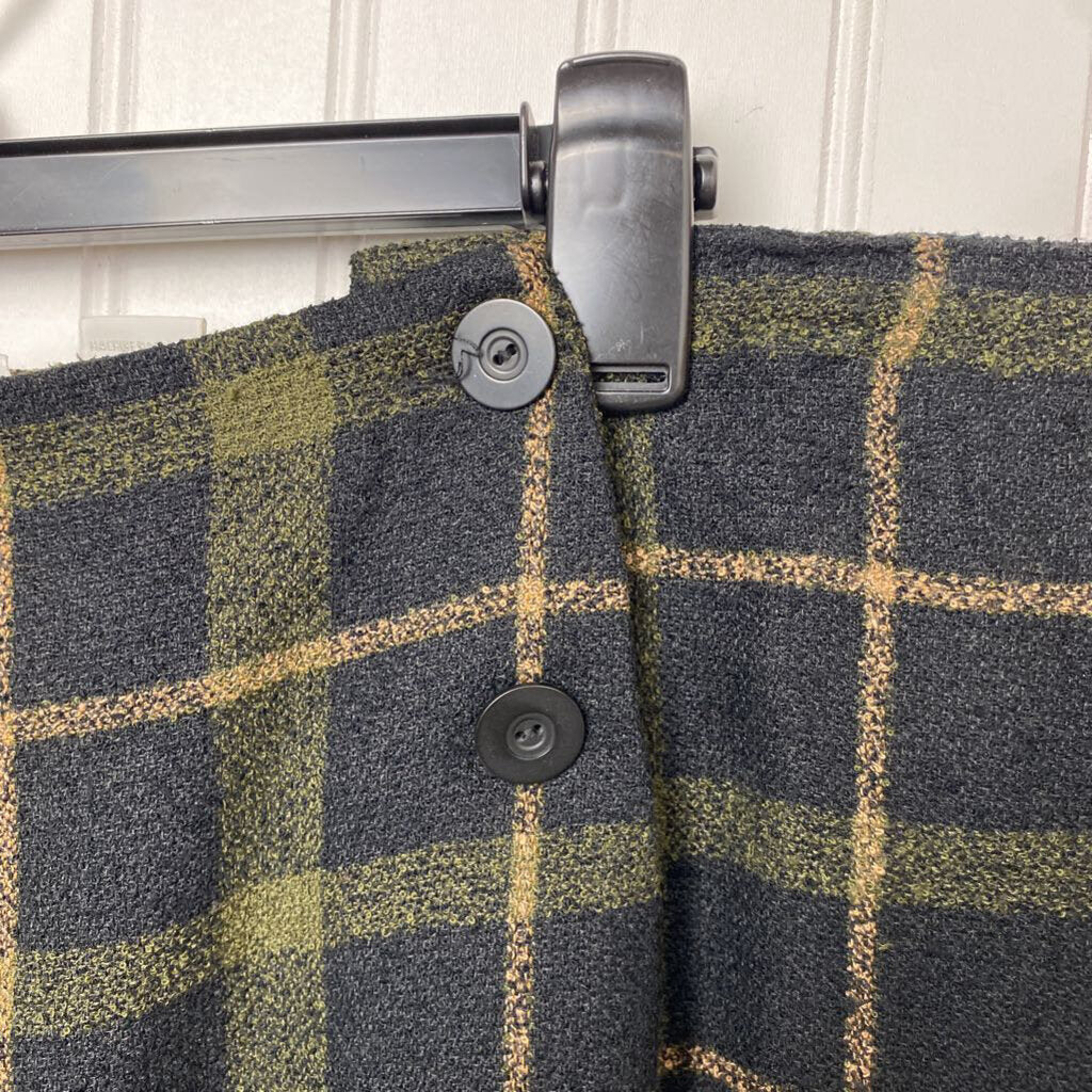 LONG PLAID SKIRT