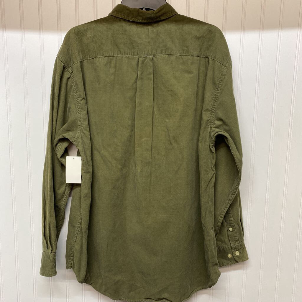 *CORDAROY BUTTON UP