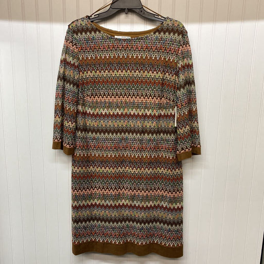 LONG SLEEVE KNIT SHORT DRESS