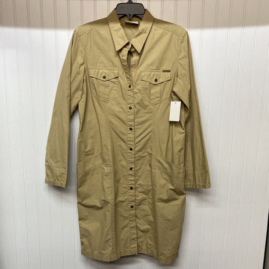LONG SLEEVE BUTTON UP DRESS