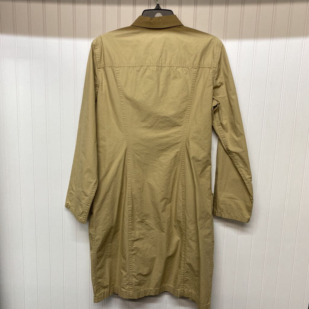 LONG SLEEVE BUTTON UP DRESS
