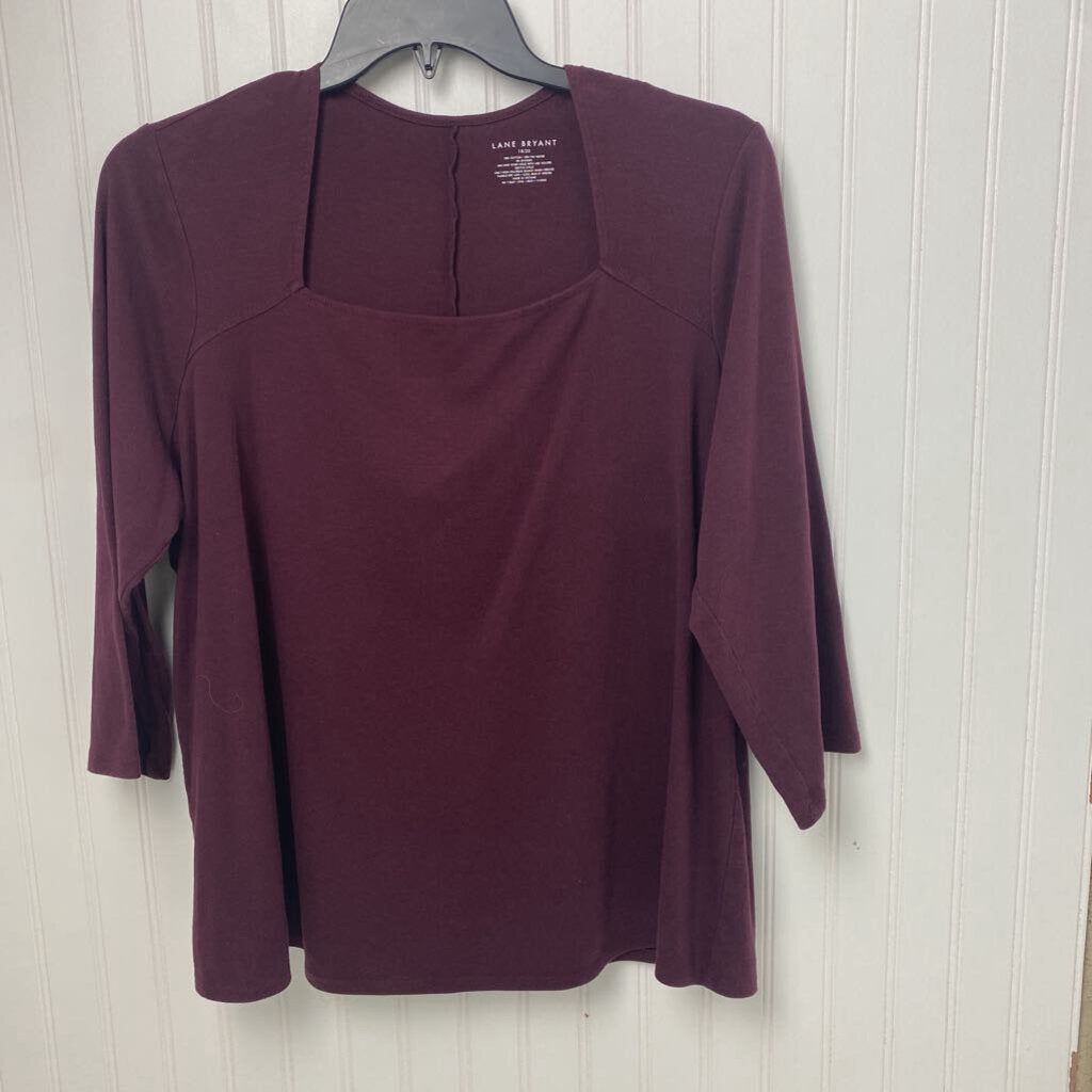 SQUARE NECK LONG SLEEVED