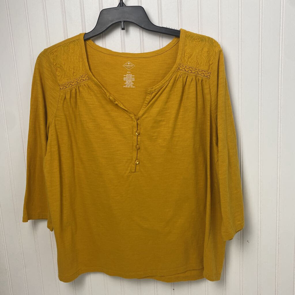 V NECCK LONG SLEEVED