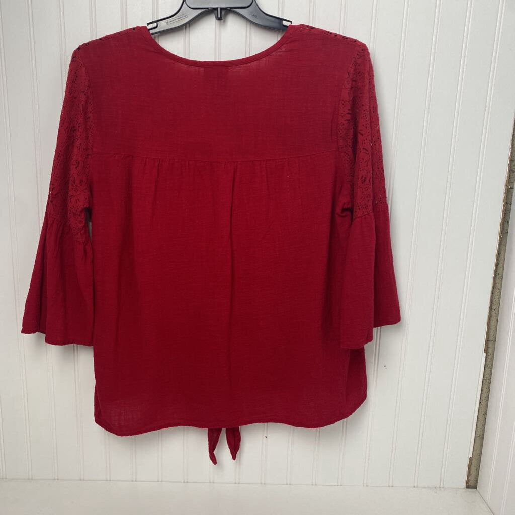 TIE AT WAIST LONG SLEEVED