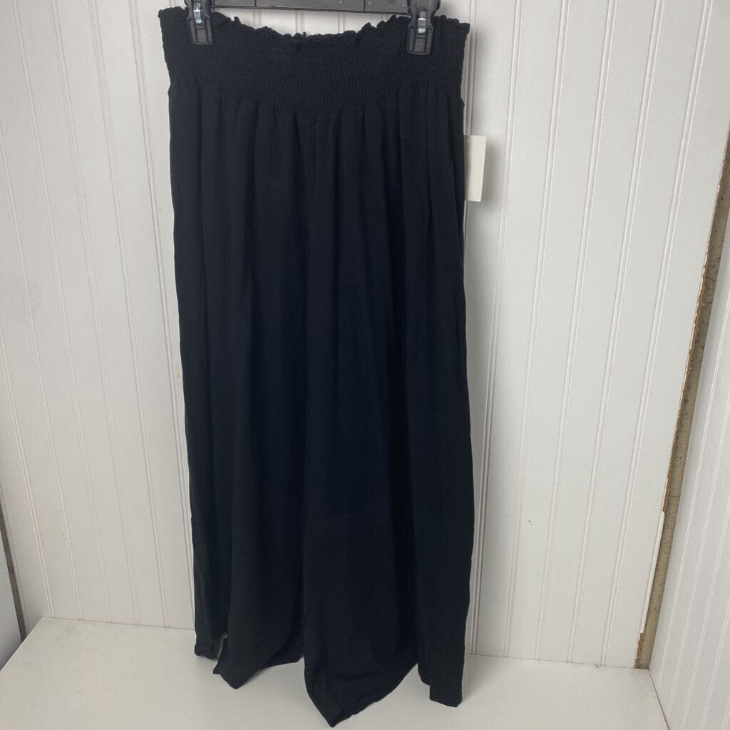ELASTIC WAIST WIDE LEGGED