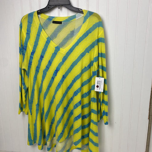 LONG SLEEVE V NECK TOP
